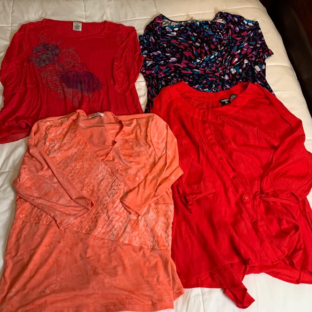 Lot of 4 Women’s Tops Size XXL
